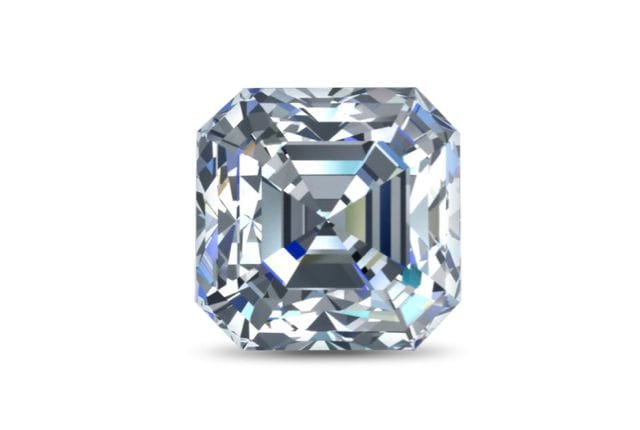 0.63 Carat Asscher Diamond