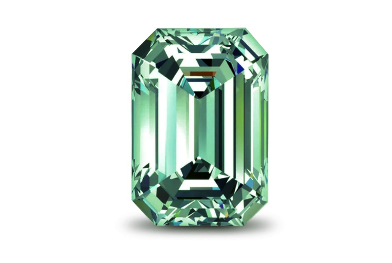0.27 Carat Emerald Green Lab Diamond